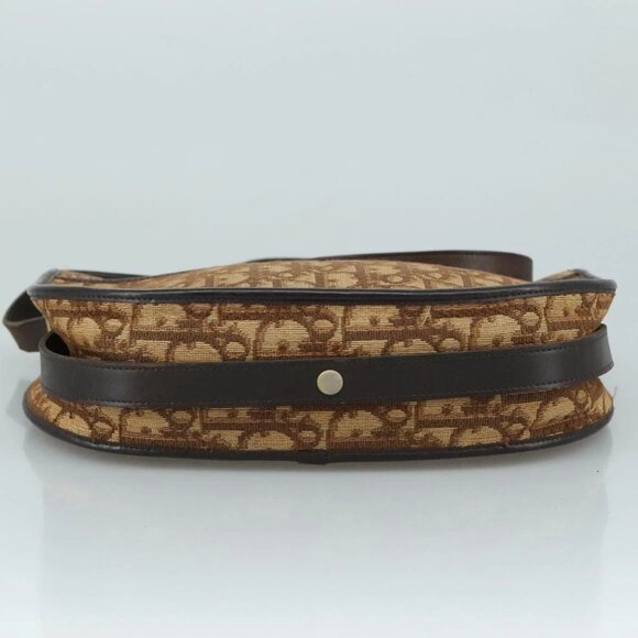 Christian Dior Trotter Canvas Shoulder Bag Brown Auth 105487 - Picture 8 of 16